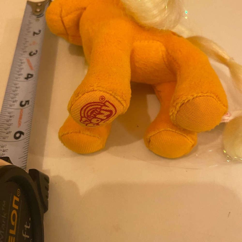 Apple Jack My Little Pony Orange and Yellow Stuffed Animal - Picture 5 of 12